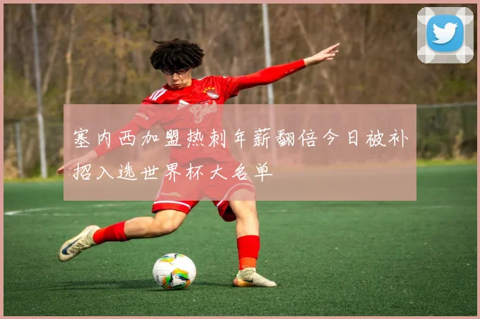 塞内西加盟热刺年薪翻倍今日被补招入选世界杯大名单